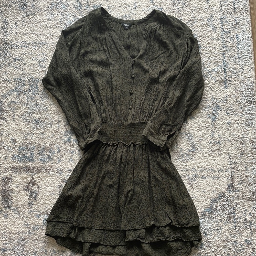 Rails long sleeve dress